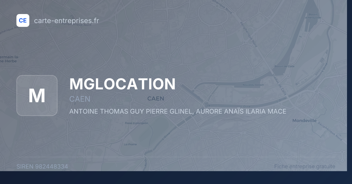 MGLOCATION — 982448334 — fiche entreprise