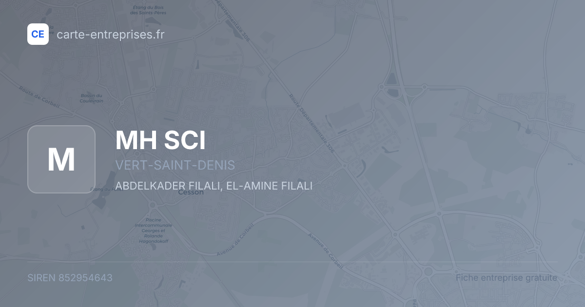 MH SCI — 852954643 — fiche entreprise