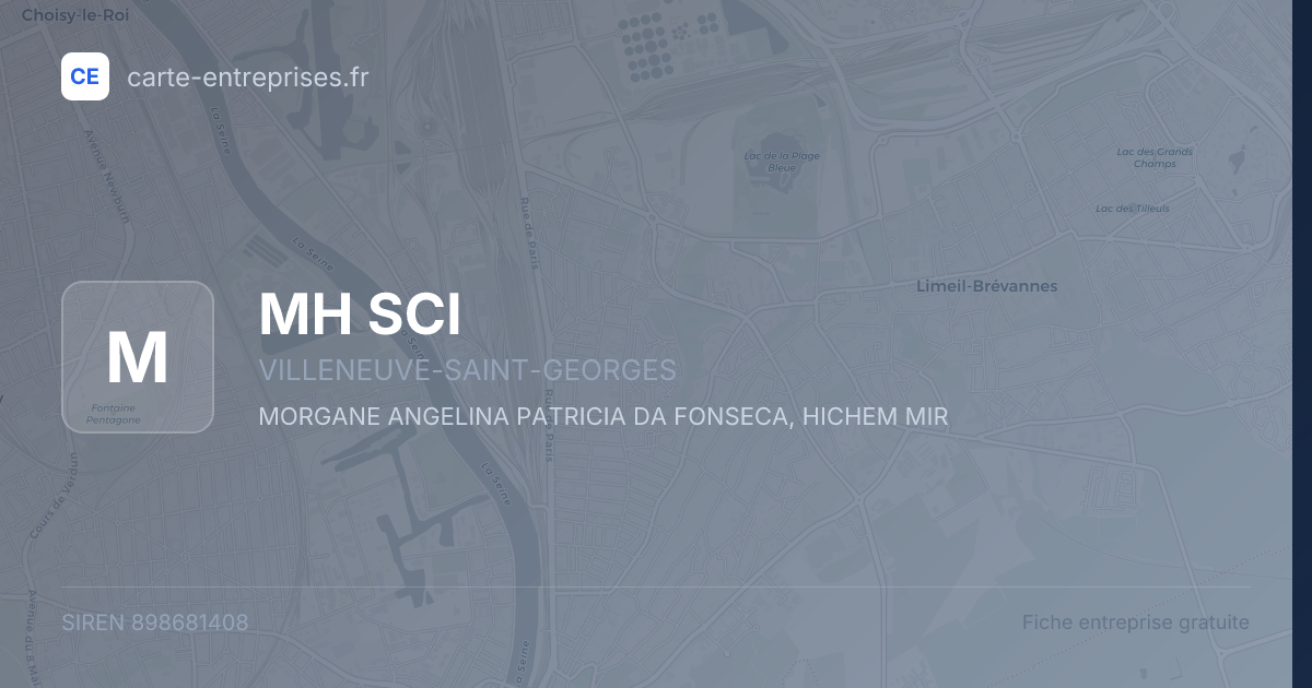 MH SCI — 898681408 — fiche entreprise