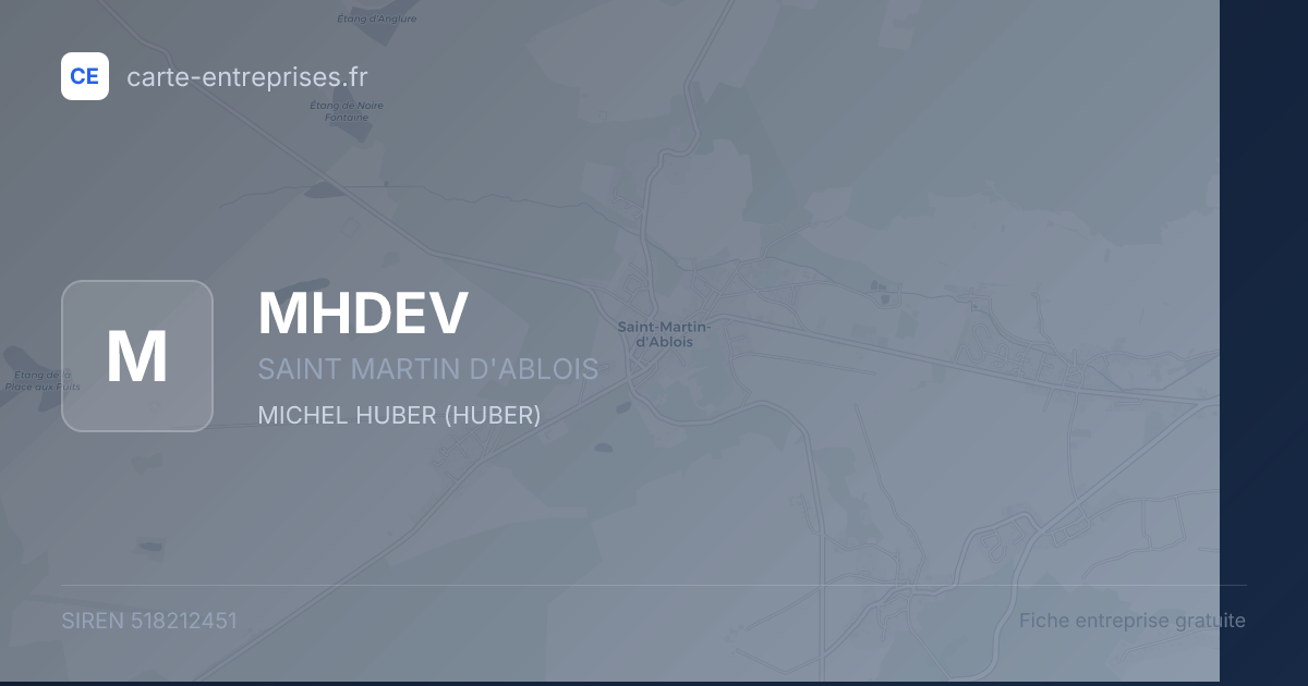 MHDEV — 518212451 — fiche entreprise