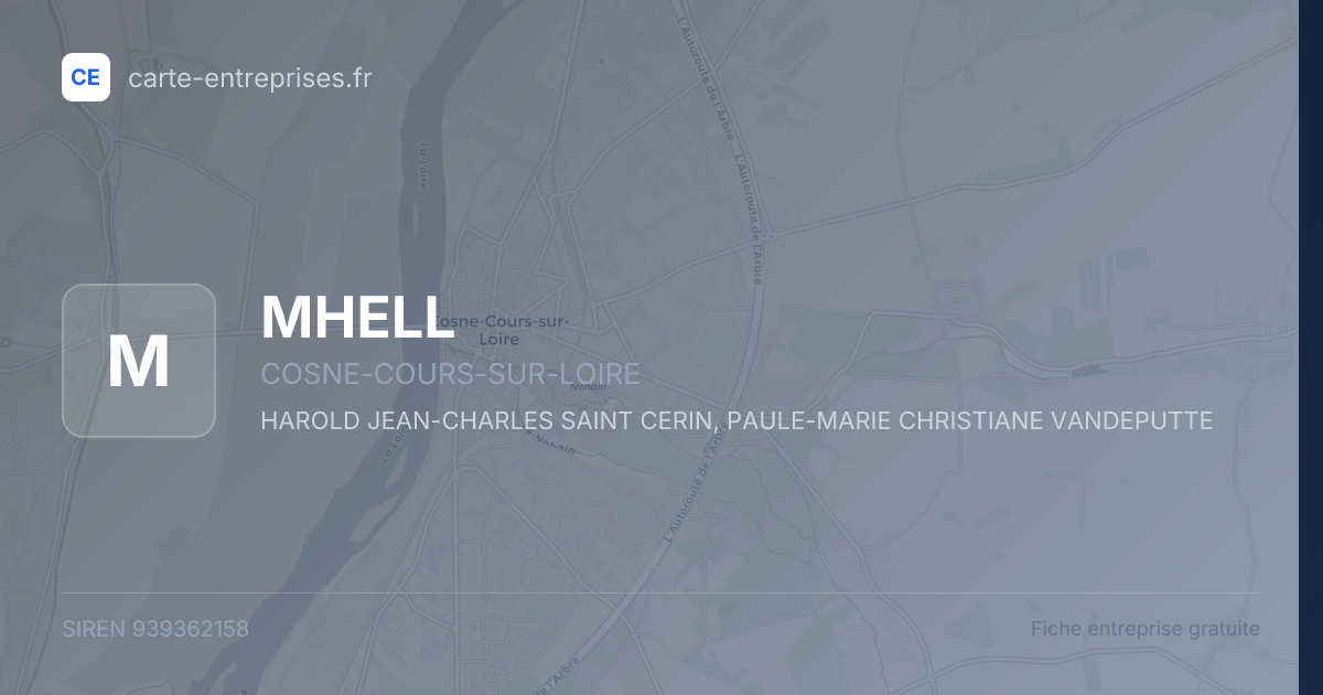 MHELL — 939362158 — fiche entreprise