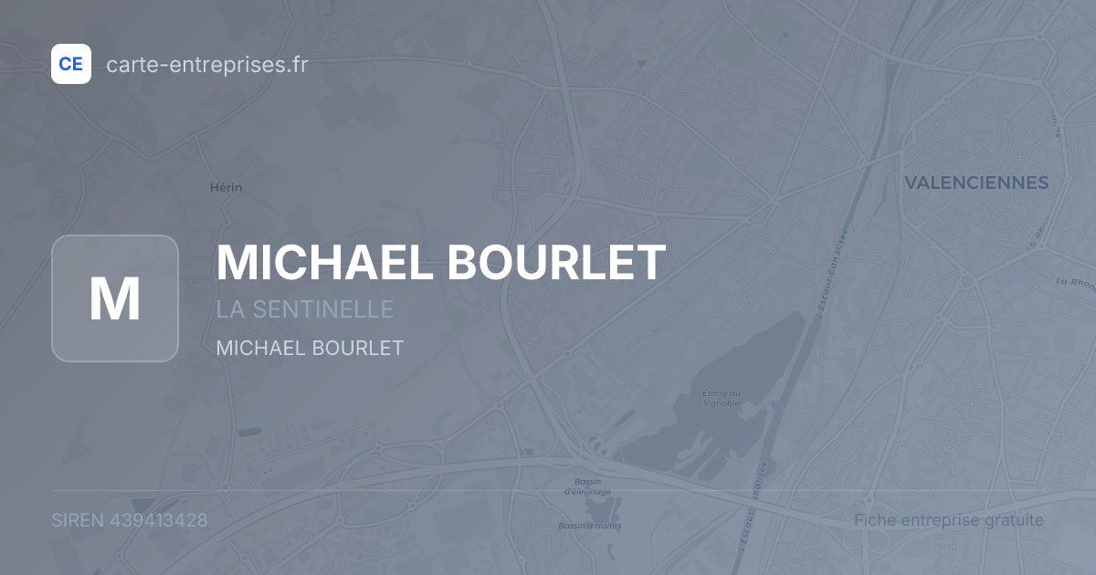 MICHAEL BOURLET — 439413428 — fiche entreprise