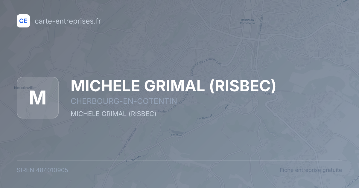MICHELE GRIMAL (RISBEC) — 484010905 — fiche entreprise