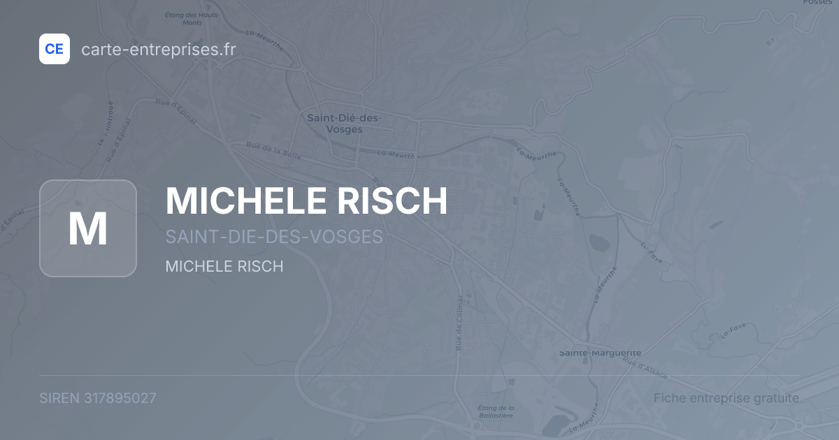 MICHELE RISCH — 317895027 — fiche entreprise