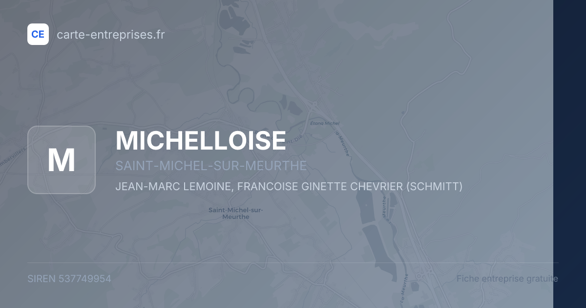MICHELLOISE — 537749954 — fiche entreprise