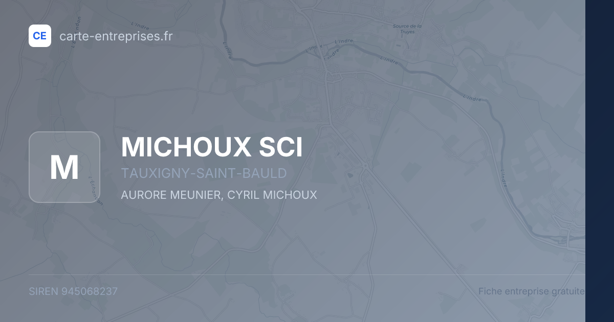 MICHOUX SCI — 945068237 — fiche entreprise