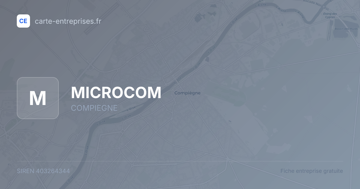 MICROCOM — 403264344 — fiche entreprise
