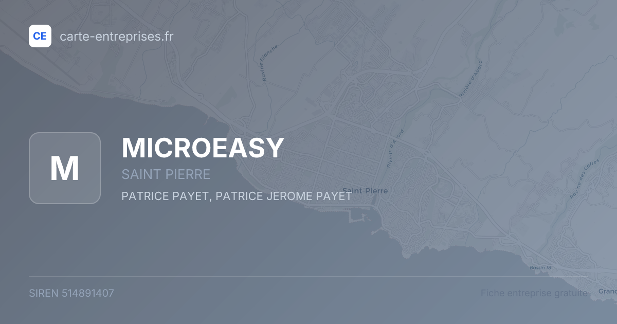 MICROEASY — 514891407 — fiche entreprise