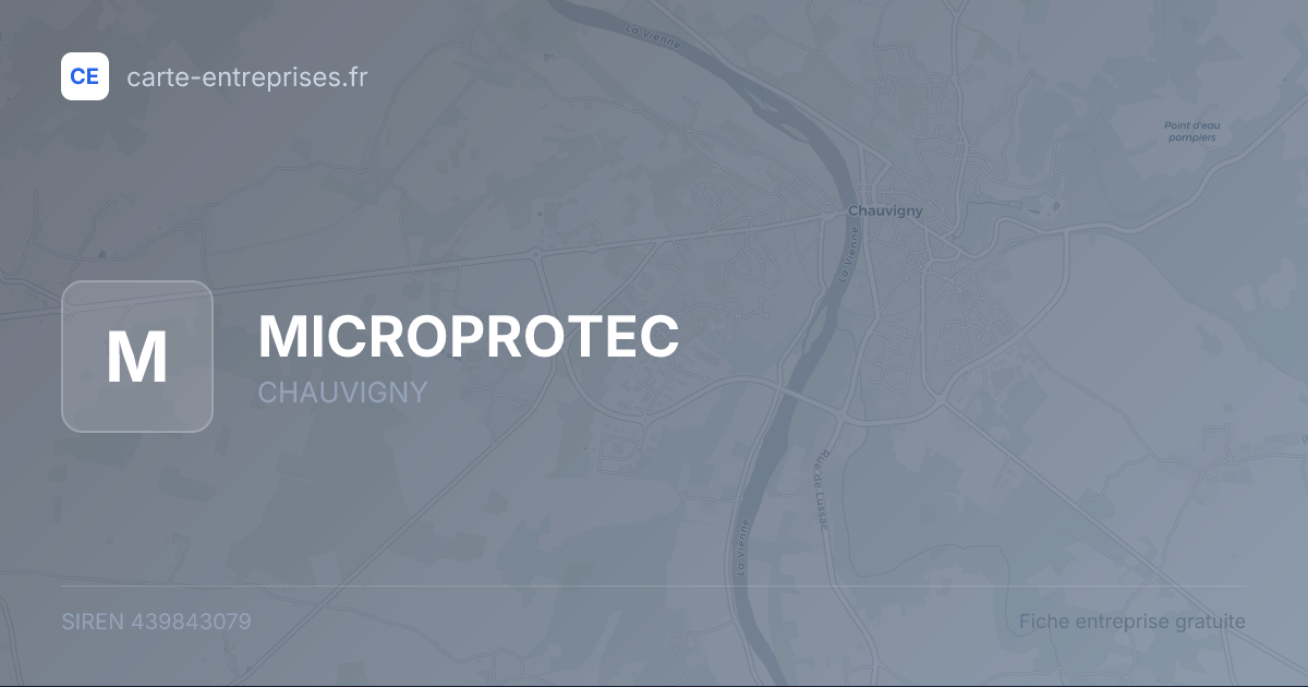 MICROPROTEC — 439843079 — fiche entreprise