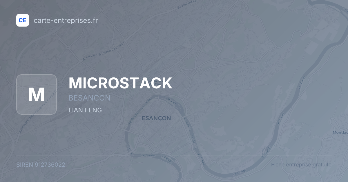MICROSTACK — 912736022 — fiche entreprise