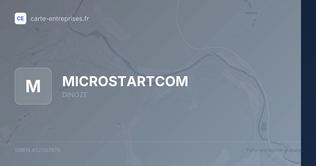 MICROSTARTCOM — 452087976 — fiche entreprise