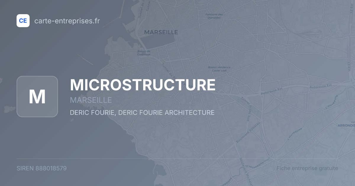 MICROSTRUCTURE — 888018579 — fiche entreprise