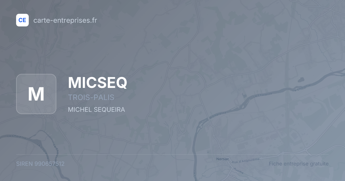 MICSEQ — 990657512 — fiche entreprise