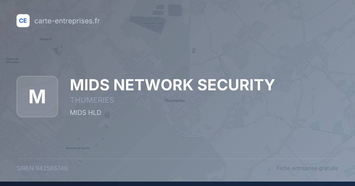 MIDS NETWORK SECURITY — 942565748 — fiche entreprise