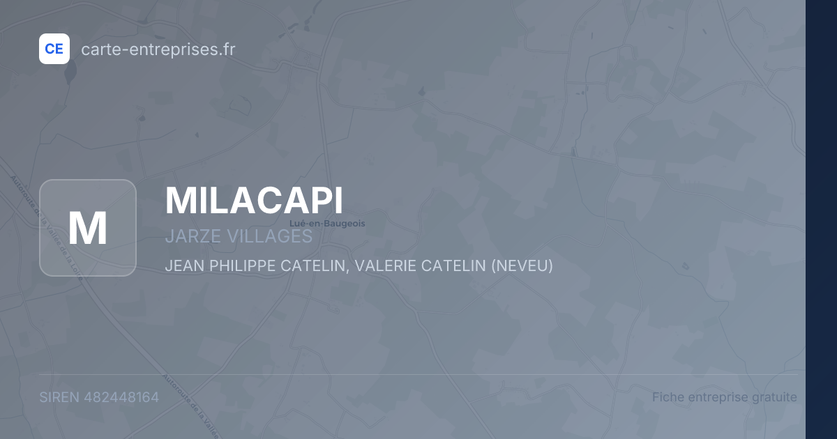 MILACAPI — 482448164 — fiche entreprise