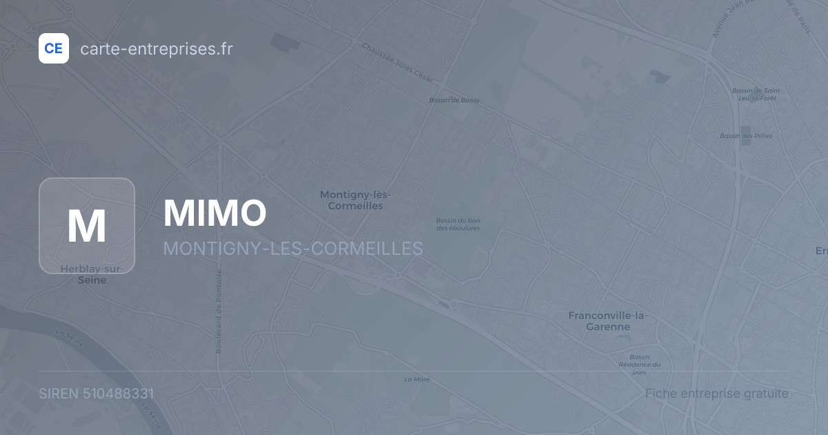 MIMO — 510488331 — fiche entreprise