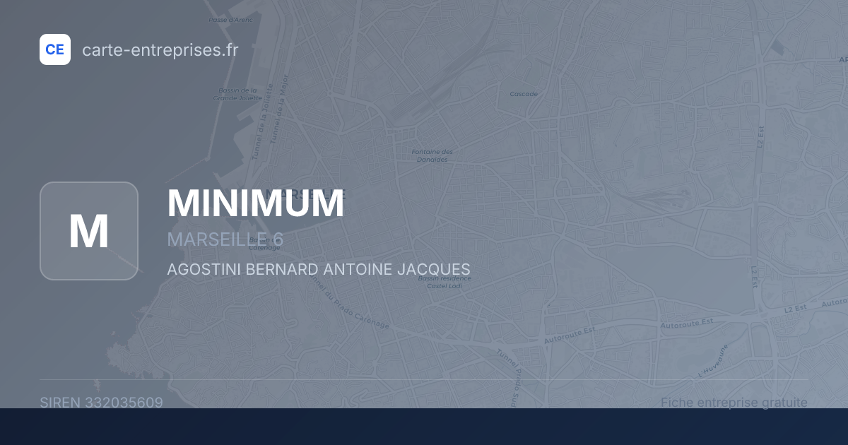 MINIMUM — 332035609 — fiche entreprise