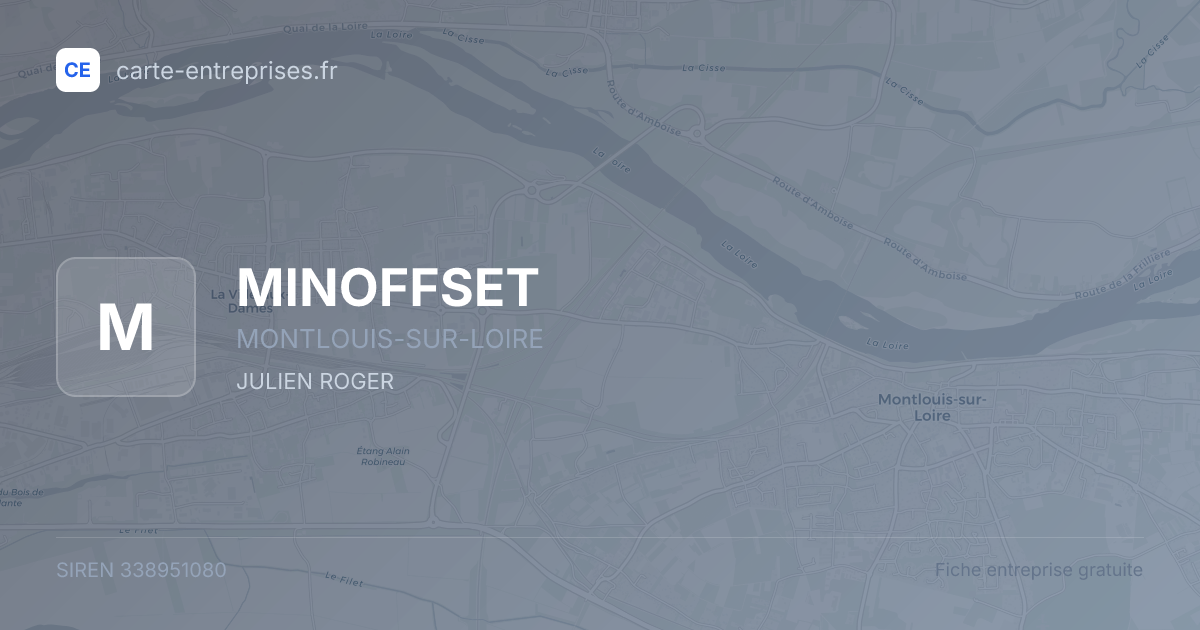 MINOFFSET — 338951080 — fiche entreprise