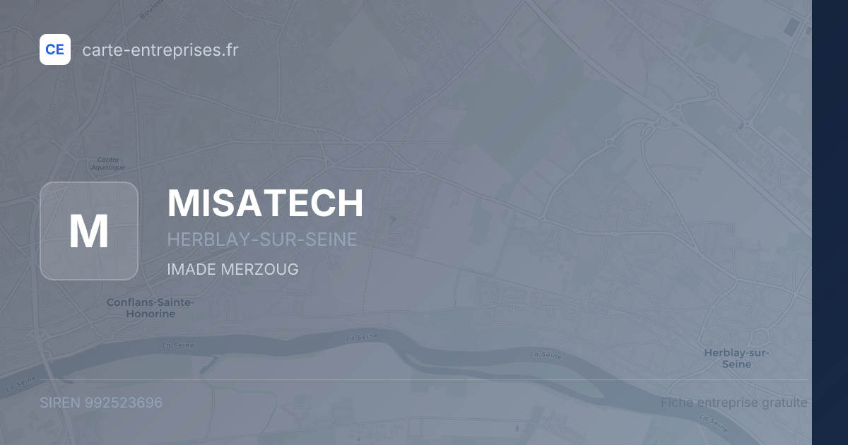 MISATECH — 992523696 — fiche entreprise