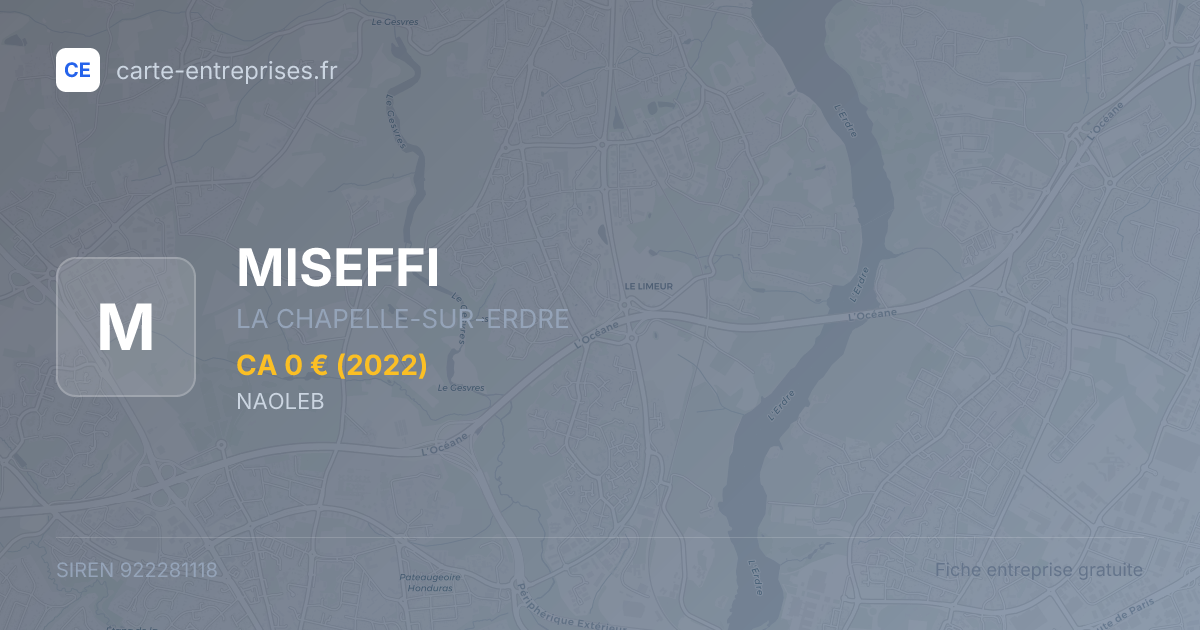 MISEFFI — 922281118 — fiche entreprise