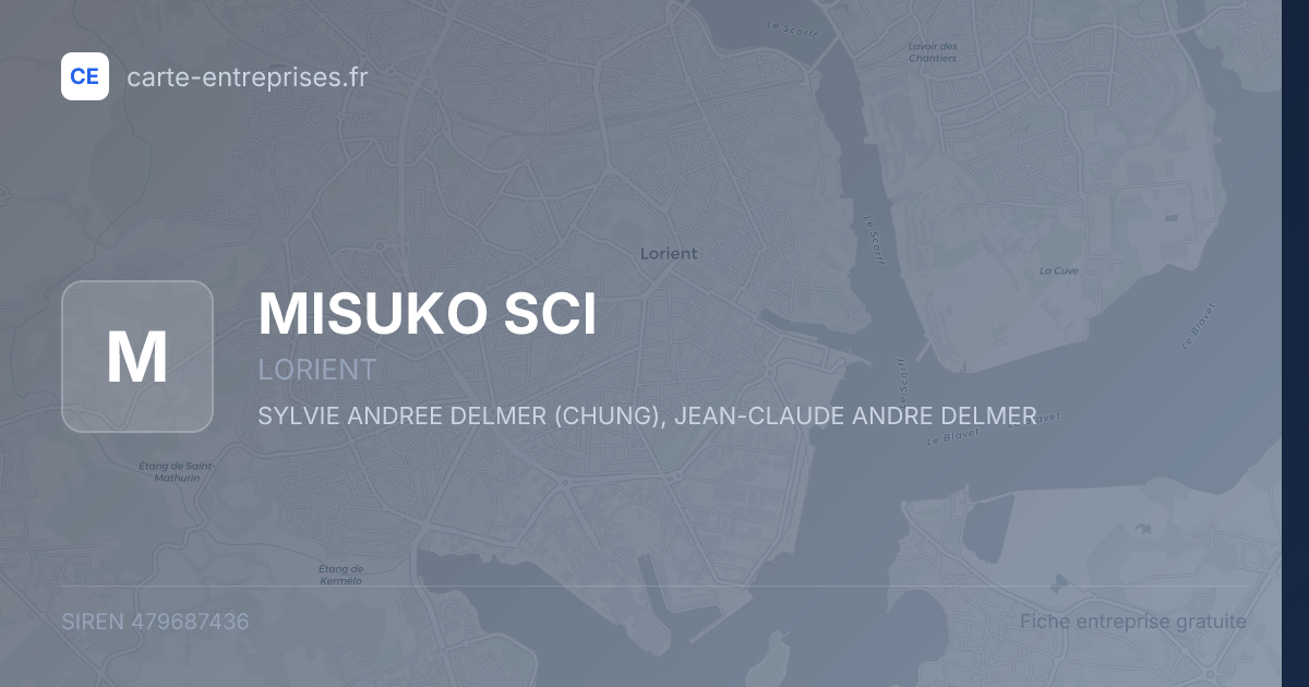 MISUKO SCI — 479687436 — fiche entreprise