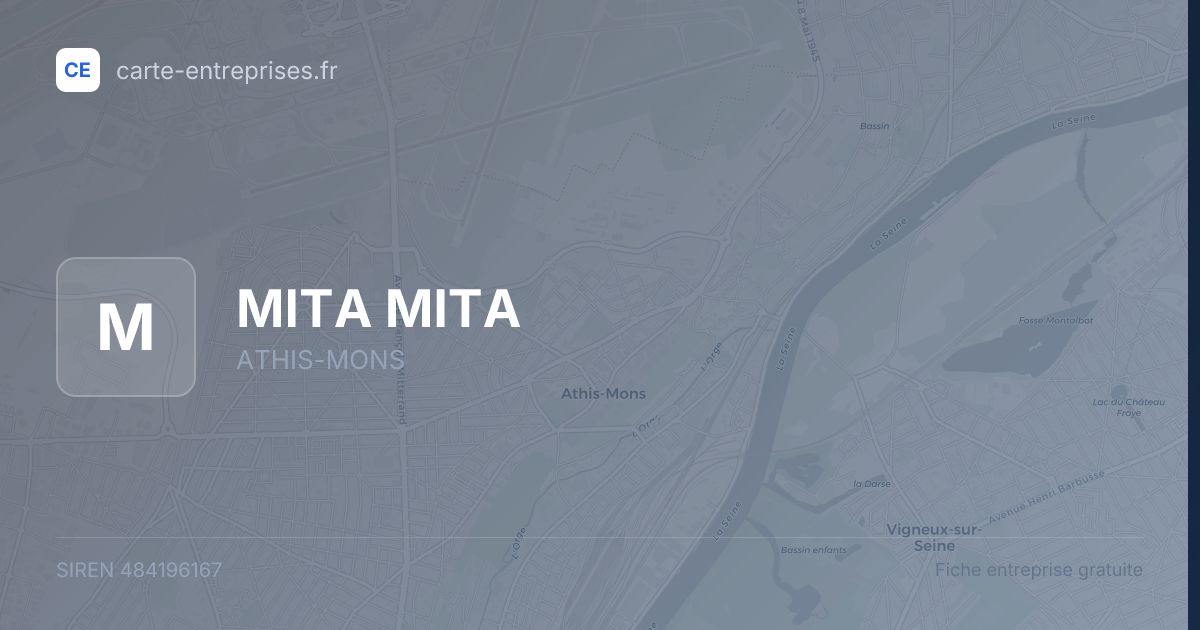 MITA MITA — 484196167 — fiche entreprise