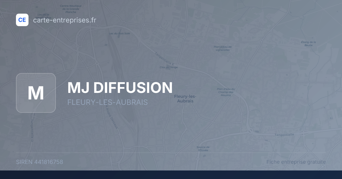 MJ DIFFUSION — 441816758 — fiche entreprise