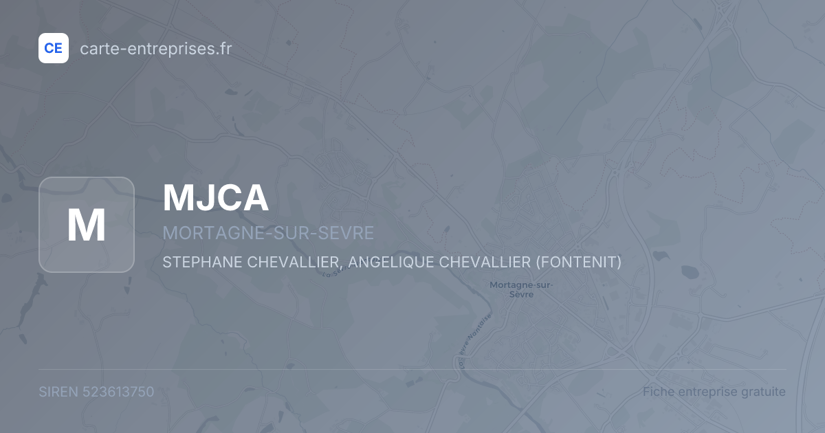 MJCA — 523613750 — fiche entreprise