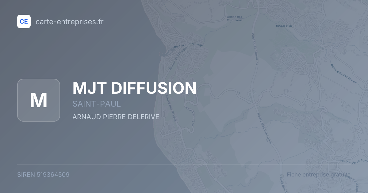 MJT DIFFUSION — 519364509 — fiche entreprise