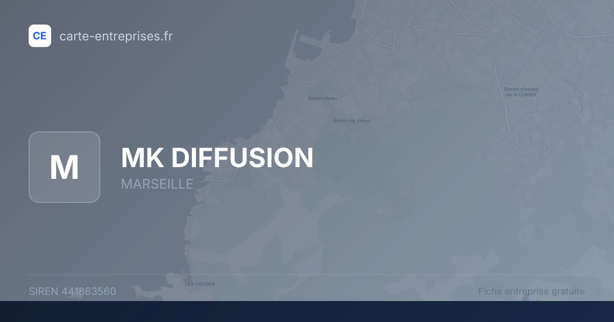 MK DIFFUSION — 441863560 — fiche entreprise