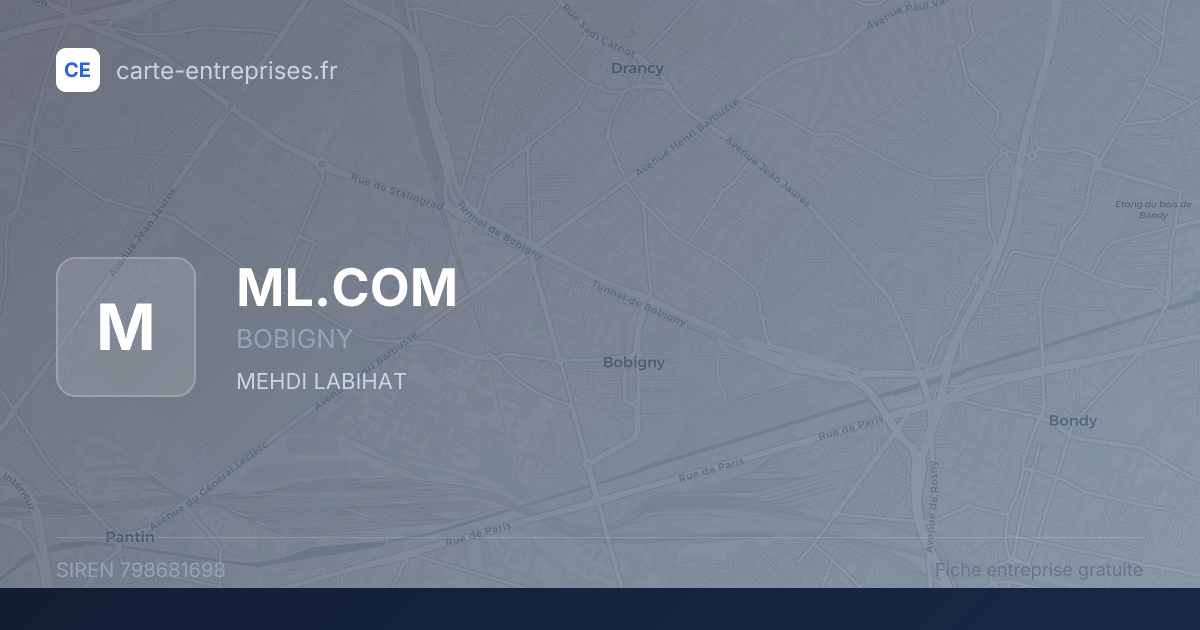 ML.COM — 798681698 — fiche entreprise