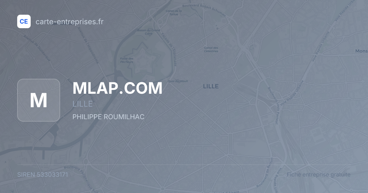 MLAP.COM — 533033171 — fiche entreprise