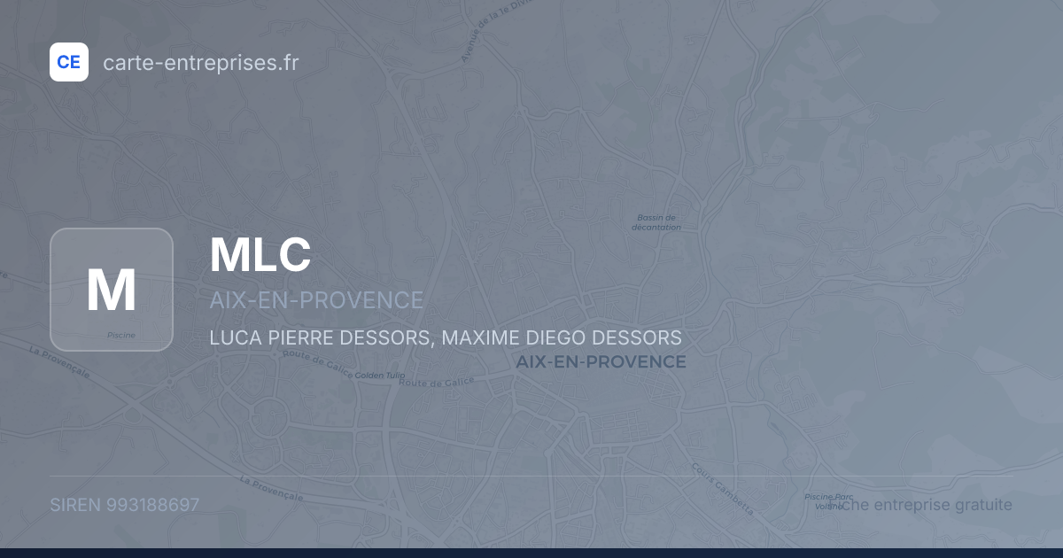 MLC — 993188697 — fiche entreprise