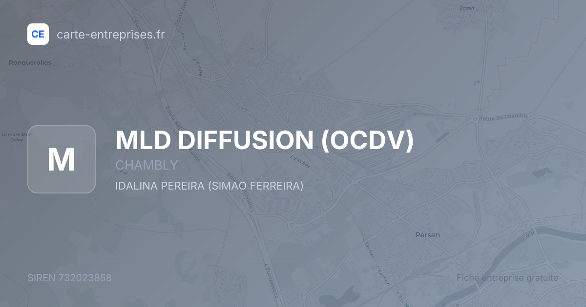 MLD DIFFUSION (OCDV) — 732023858 — fiche entreprise
