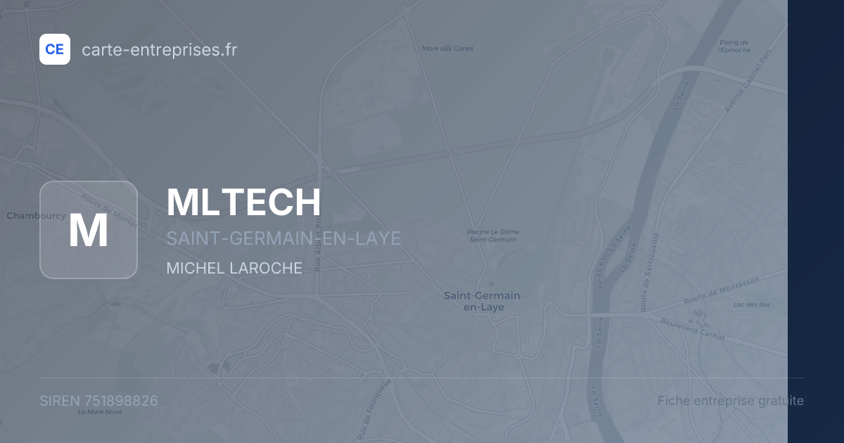 MLTECH — 751898826 — fiche entreprise