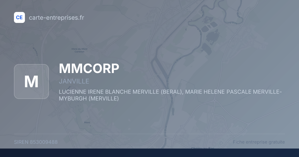 MMCORP — 853009488 — fiche entreprise
