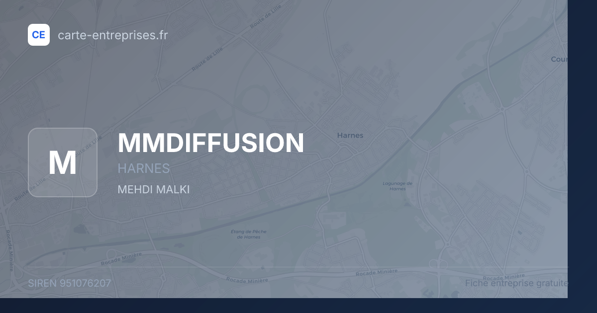 MMDIFFUSION — 951076207 — fiche entreprise