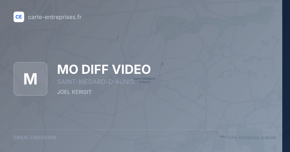 MO DIFF VIDEO — 338848468 — fiche entreprise