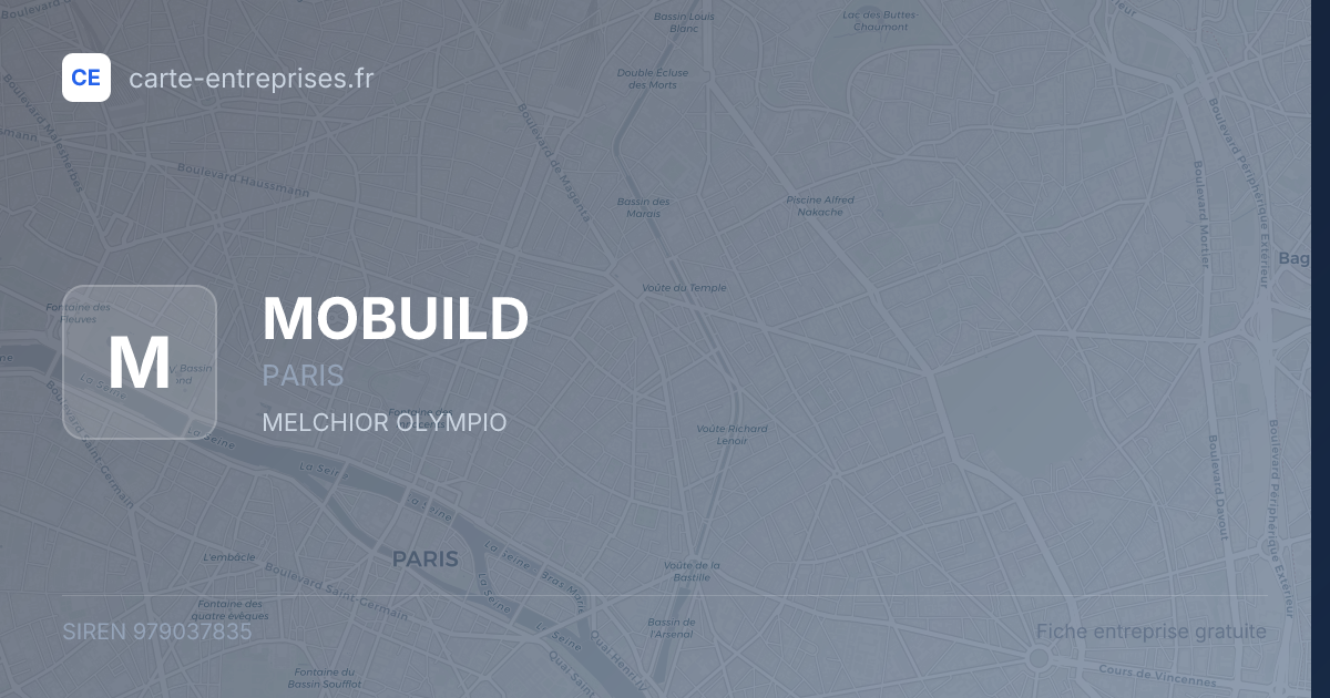 MOBUILD — 979037835 — fiche entreprise