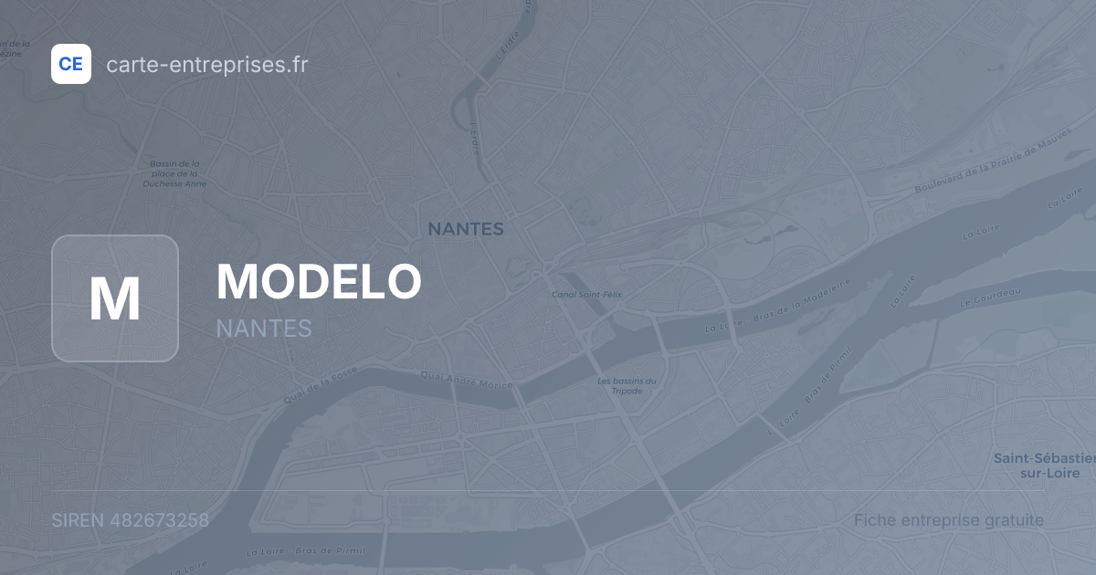 MODELO — 482673258 — fiche entreprise