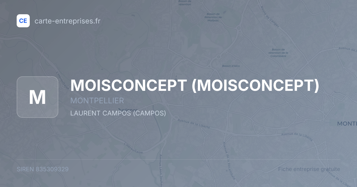 MOISCONCEPT — 835309329 — fiche entreprise