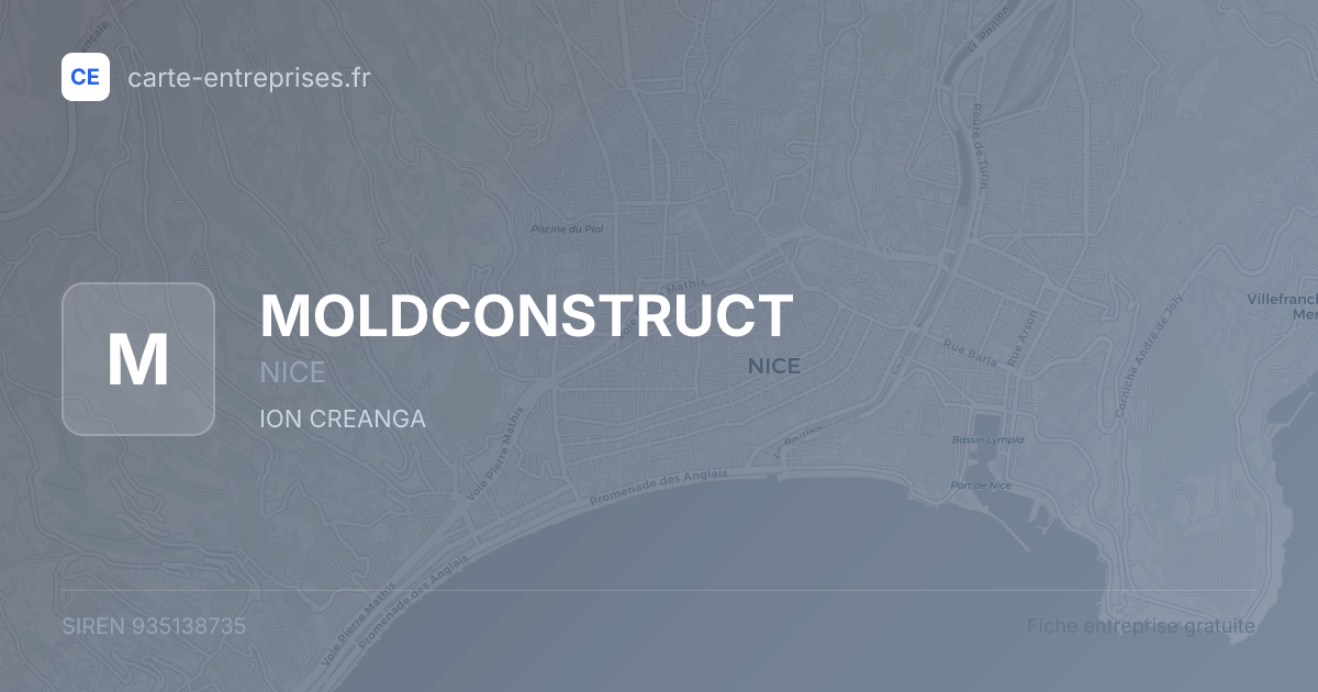 MOLDCONSTRUCT — 935138735 — fiche entreprise
