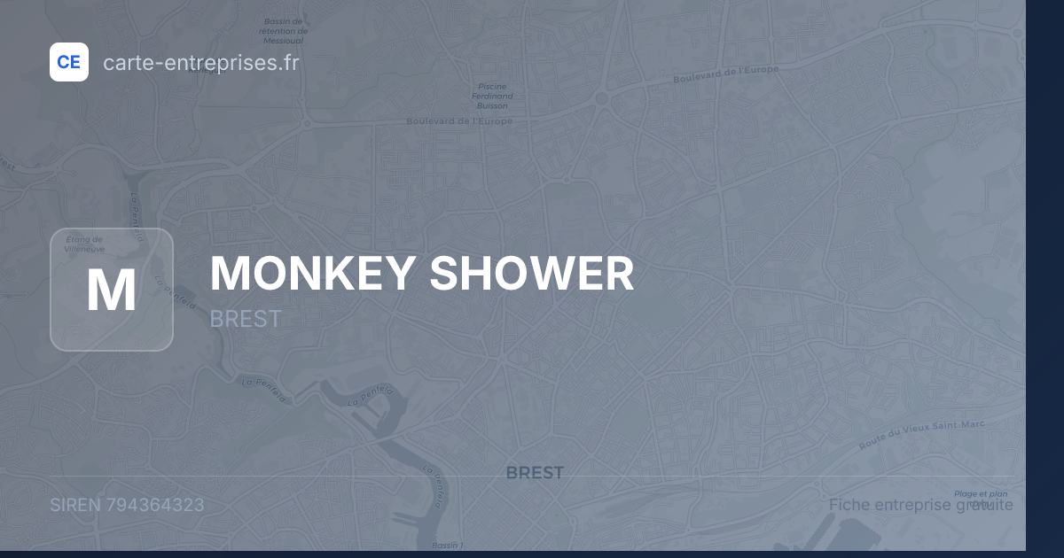 MONKEY SHOWER — 794364323 — fiche entreprise