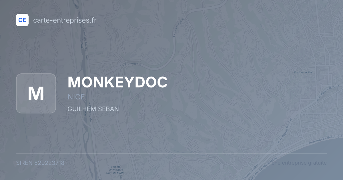 MONKEYDOC — 829223718 — fiche entreprise