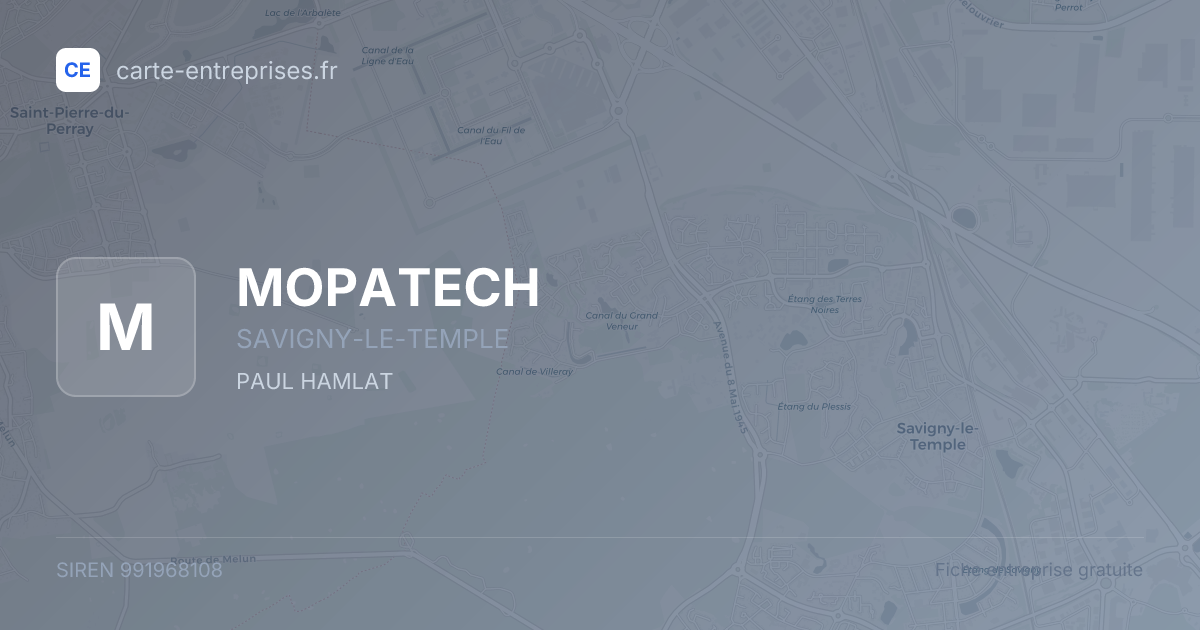 MOPATECH — 991968108 — fiche entreprise