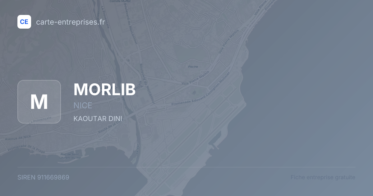 MORLIB — 911669869 — fiche entreprise