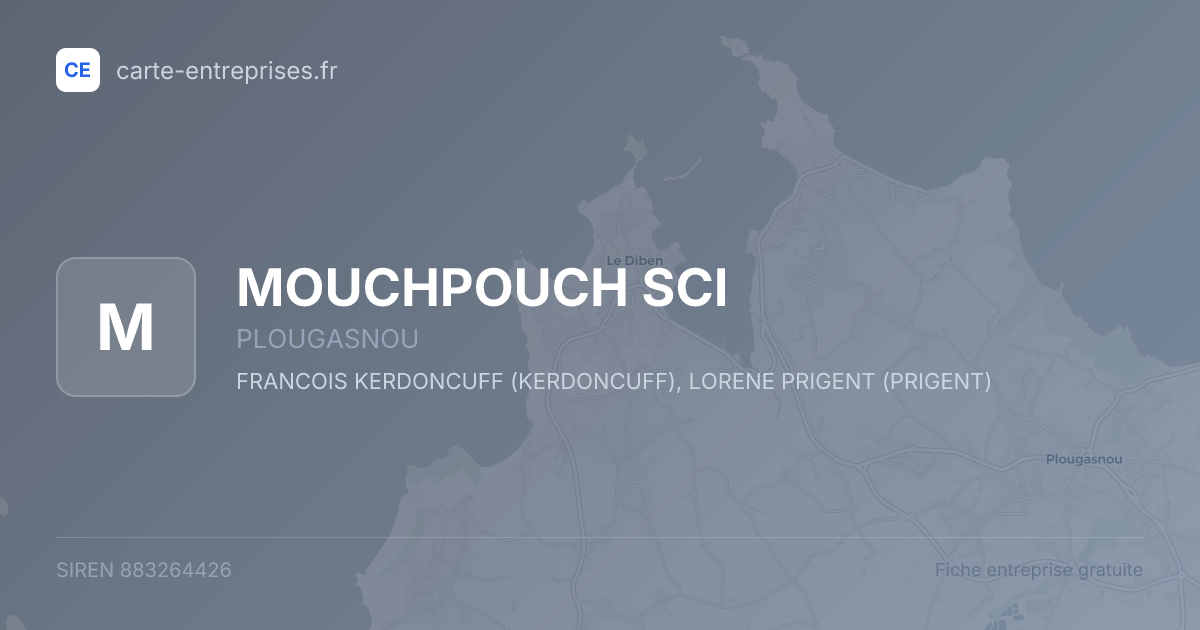 MOUCHPOUCH SCI — 883264426 — fiche entreprise