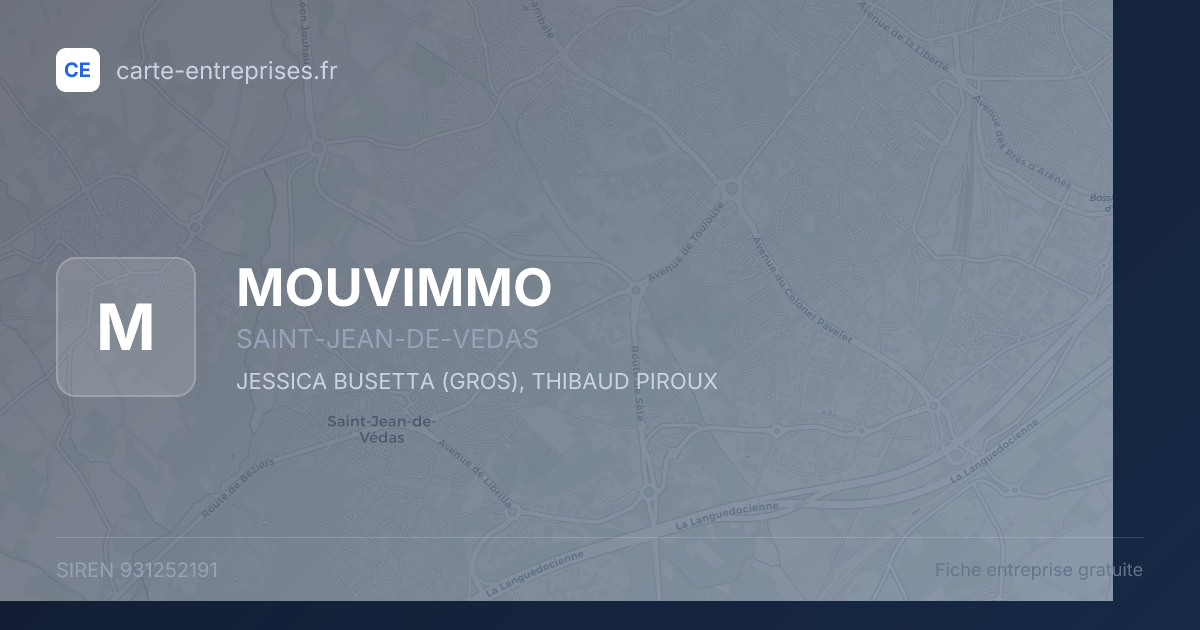 MOUVIMMO — 931252191 — fiche entreprise