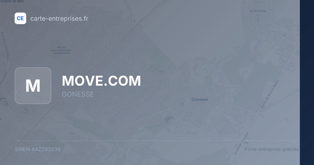 MOVE.COM — 442293239 — fiche entreprise