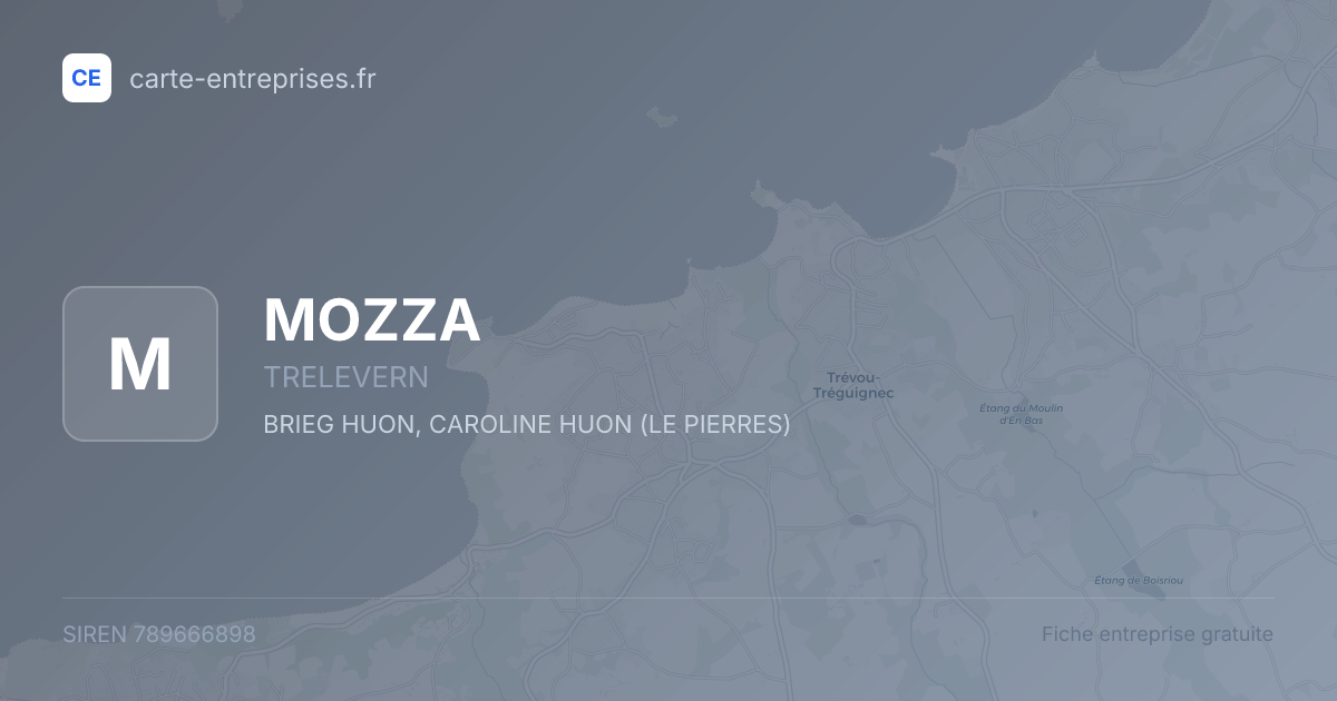 MOZZA — 789666898 — fiche entreprise